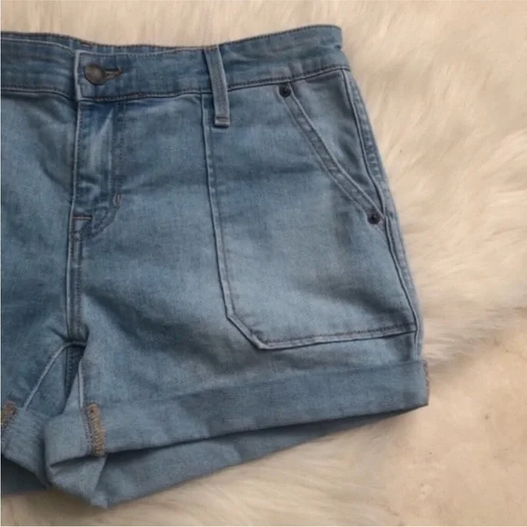 GAP Denim Girlfriend Shorts - Picture 4 of 7